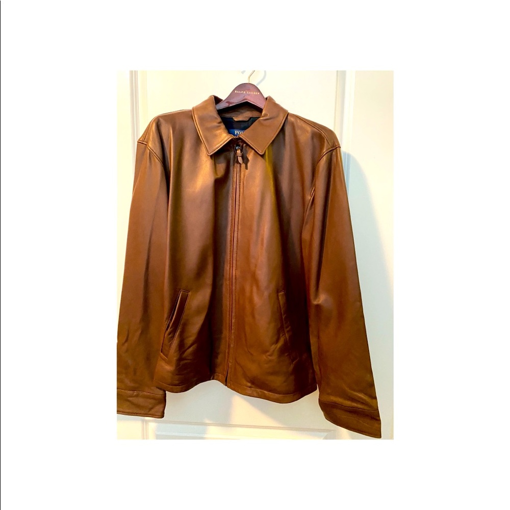 Authentic Ralph Lauren Leather Jacket